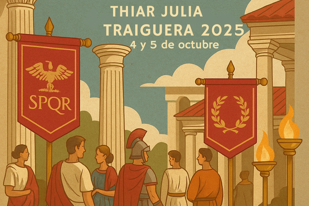 Thiar Julia Traiguera 2025 – recreación romana los días 4 y 5 de octubre