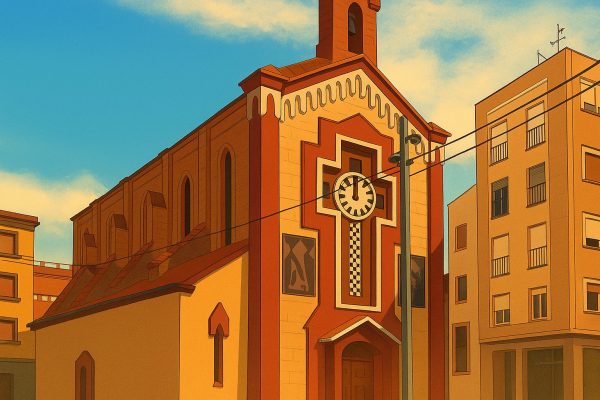 Ilustración de la Capilla del Cristo del Mar de Benicarló