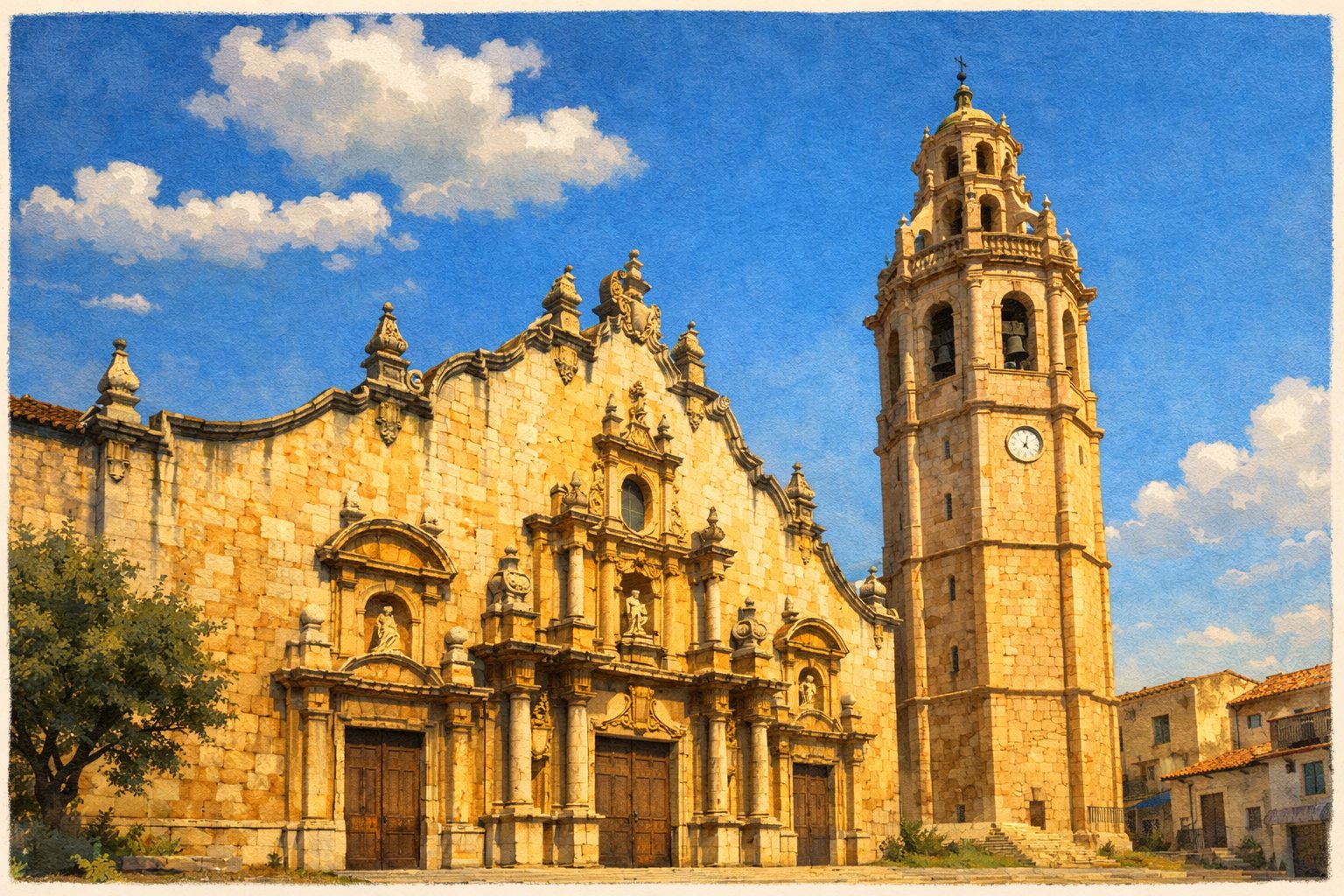 Ruta guiada Alcalà de Xivert iglesia marzo