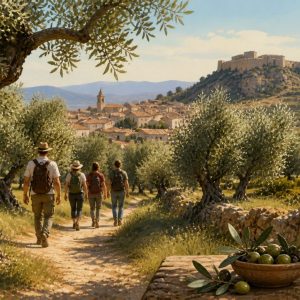 ruta aceite olivos milenarios Alcalà de Xivert paisaje con olivos